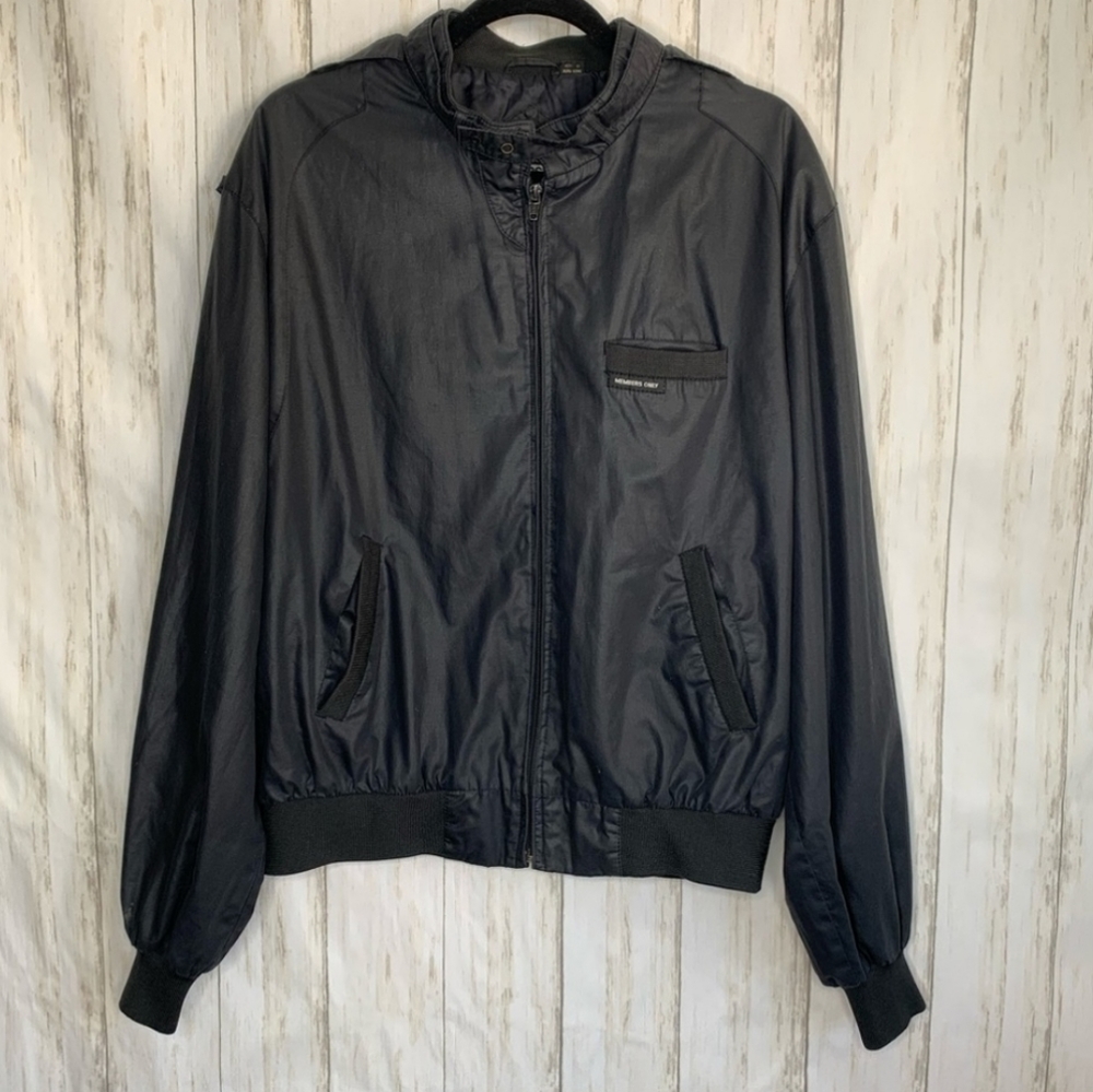 Vintage 80's Members Only Racer/Bomber Jacket
